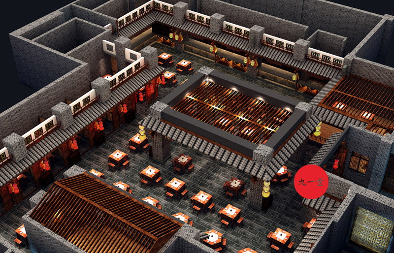 餐饮策划 / 一村三社民俗文化餐厅