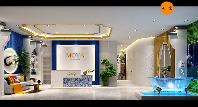 美容会所品牌策划设计 / MOYA摩雅水疗国际名店